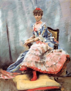 ジュリアス・ルブラン・スチュワート Painting - ローレ・ヘイマンの女性の肖像 ジュリアス・ルブラン・スチュワート